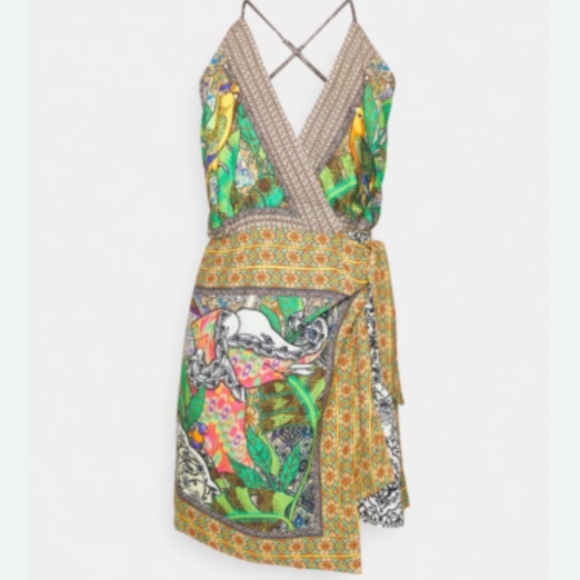 FARM Rio Multicolor Tropical Mini Dress - Picture 2 of 13